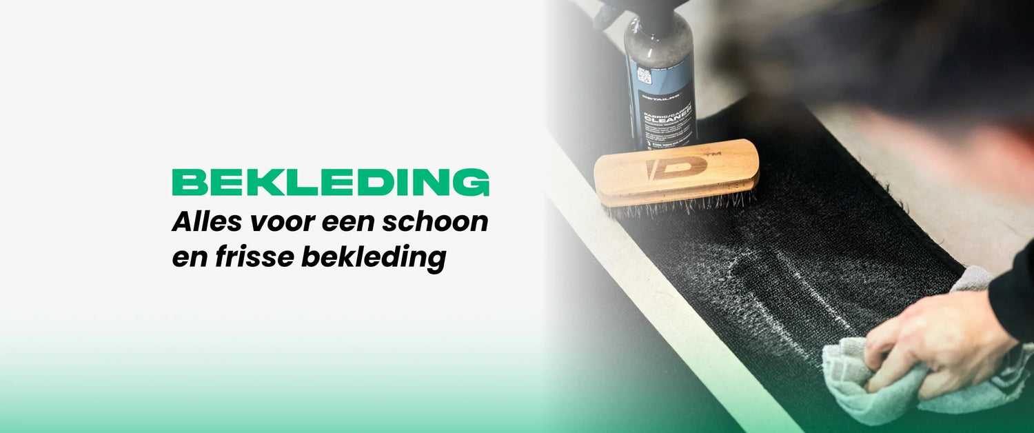 Bekleding reiniger auto