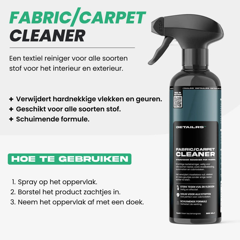 Detailrs Fabric/Carpet Cleaner sprayfles voor textiel en tapijtreiniging