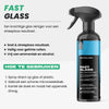 Detailrs Fast Glass krachtige glasreiniger met spuitfles, streeploos, veilig voor getinte ruiten