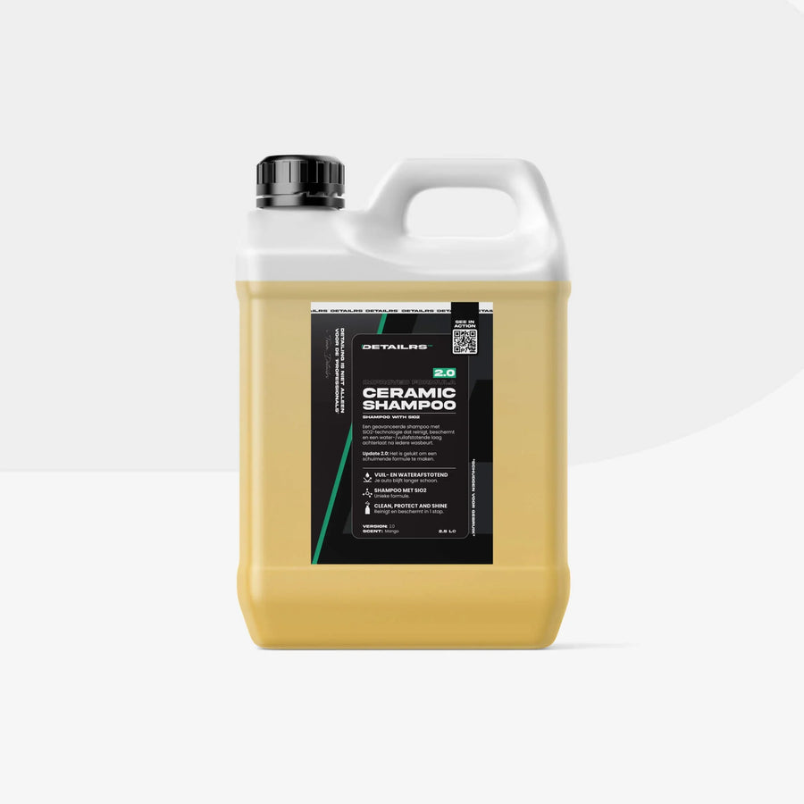 Detailrs Ceramic Shampoo 2.0 2,5L kan met SiO2 technologie voor autowas en bescherming