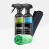 Detailrs Interior Cleaner en Fast Glass sprayflessen met microvezel doeken voor interieur- en glasreiniging