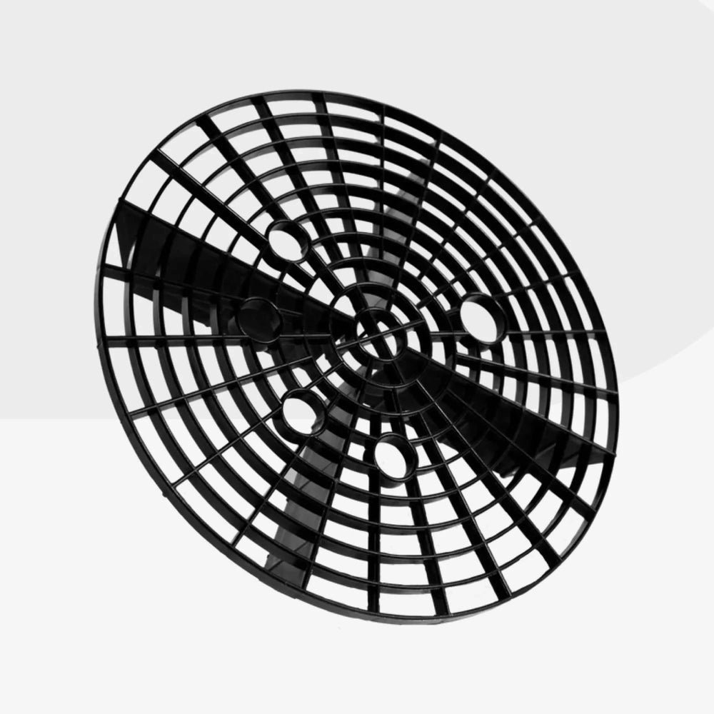 Detailrs Dirt Trap zwarte ronde grill bescherming voor auto polijstpad