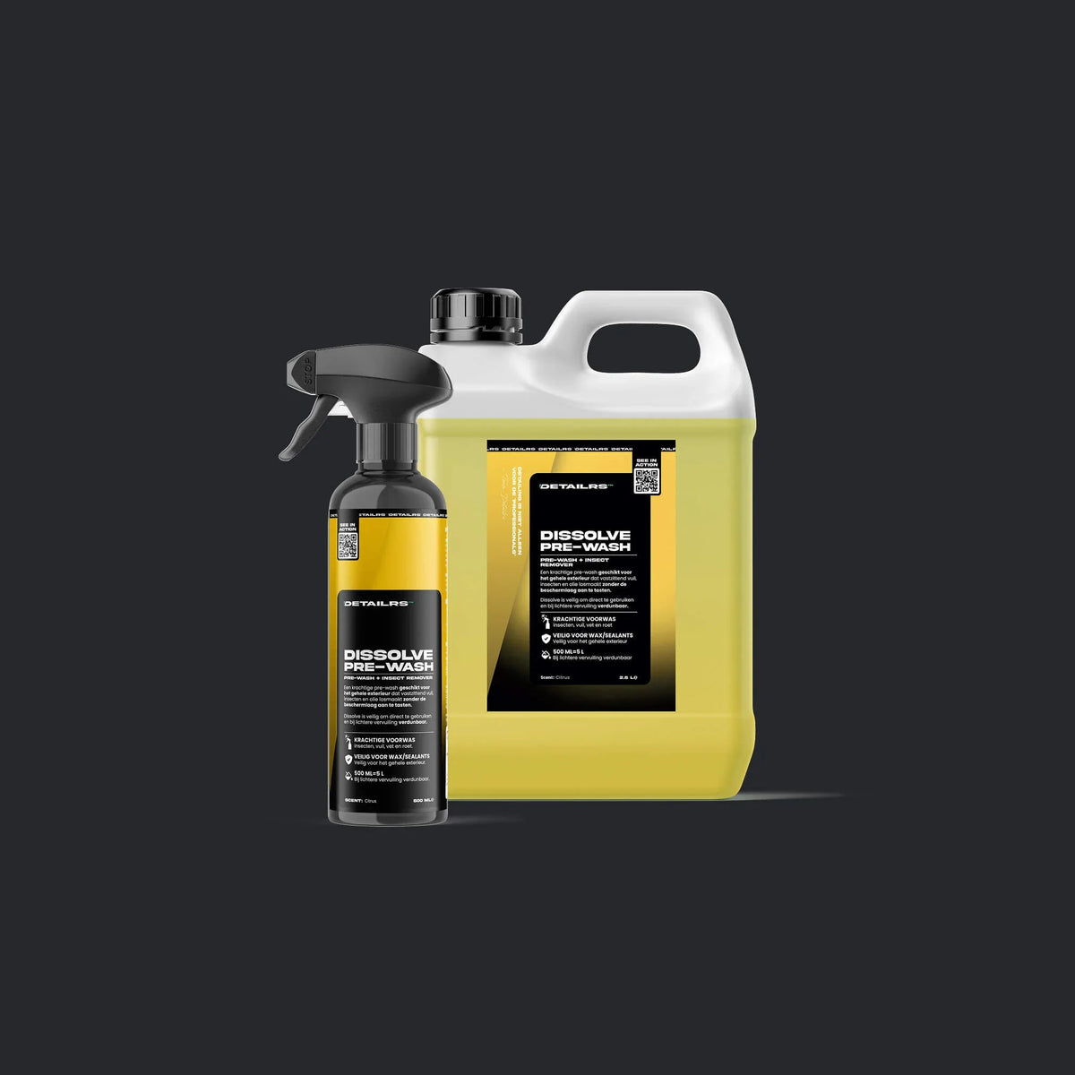 Dissolve Pre-Wash jerrycan