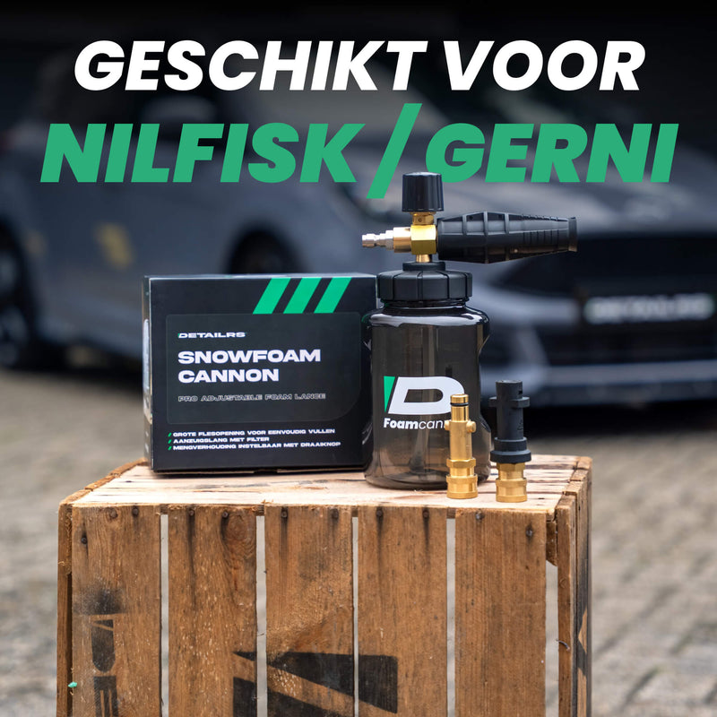 Snowfoam Cannon adapters