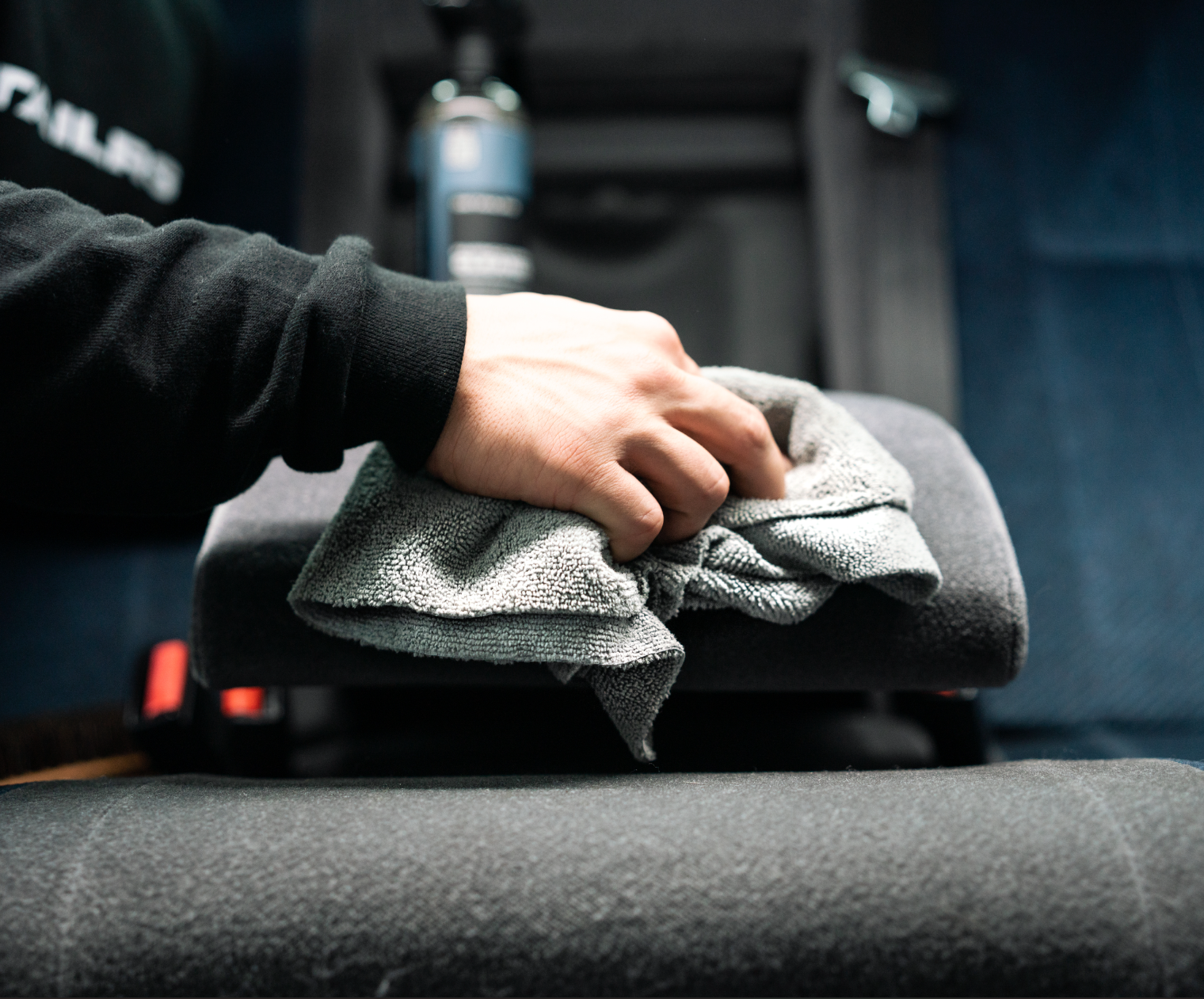 Bekleding reiniging auto