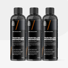 Detailrs Tar/Glue Remover fles 3x 500 ml, snel reinigende oplosmiddel voor teer en lijm