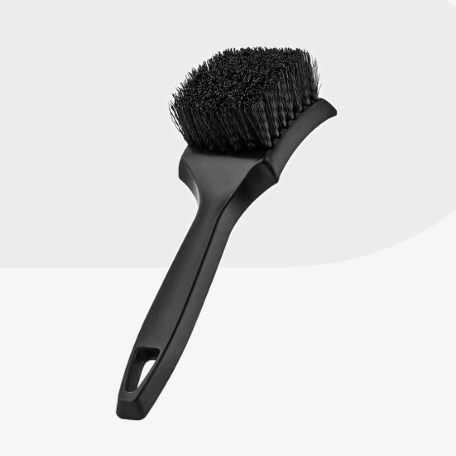 Detailrs Tire Brush zwarte bandenschoonmaakborstel met ergonomisch handvat