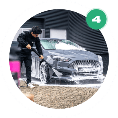 Inwerken en afspoelen