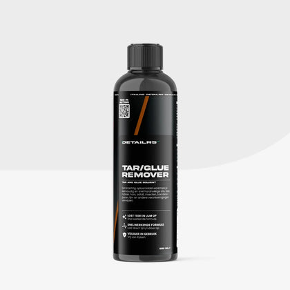 Detailrs Tar/Glue Remover sterke tar en lijm verwijderaar 500ml flacon zwart